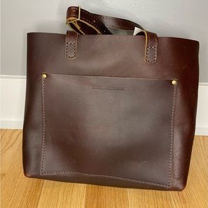 Portland Leather Goods Medium Crossbody Tote